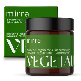Regenerating and Moisturising Face Cream 50 ml Wrinkle Cream - Myrrh Repair Cream Face for Problematic Skin - Vegan Vegetalis Cosmetics