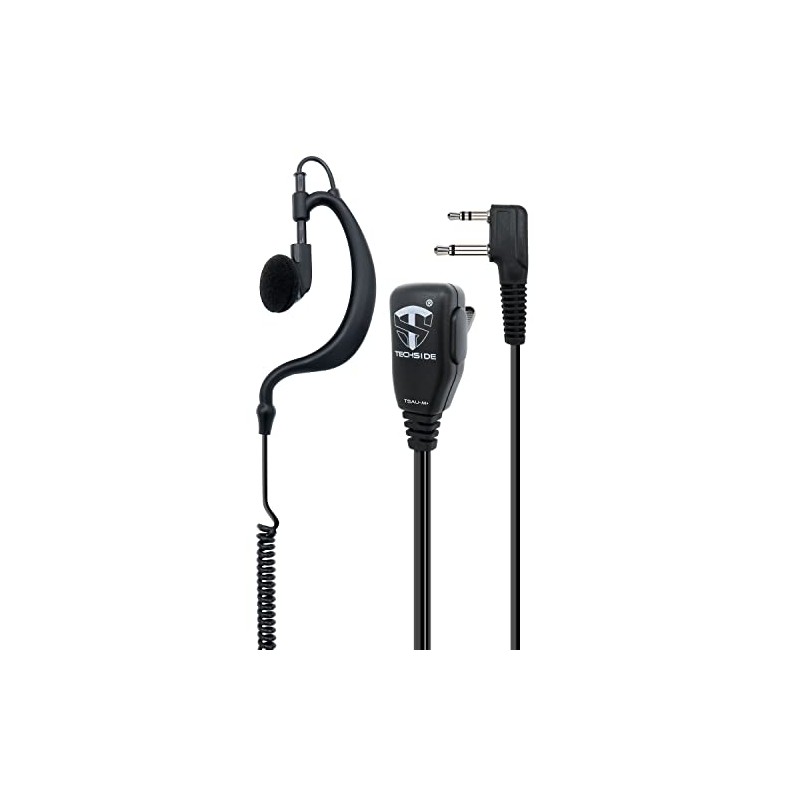 TechSide TSAU-MV Midland 2 Pin Wraparound Headset Microphone with VOX