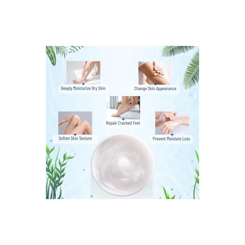 OUKEYA Crema de Urea 40% con Glicerina y Vitamina E