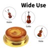 Violin Rosin,Round Natural Rosin for Violin,Viola,Cello,1- Pack