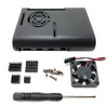 330OHMS Carcasa Case Raspberry Pi 4 Ventilador disipadores Calor Kit