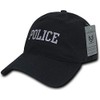 Rapiddominance Relaxed MIL/LE Ripstop Police Cap, Black