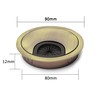 2Pcs 80mm Desk Cable Grommets, Desk Plug Hole Cover, Computer