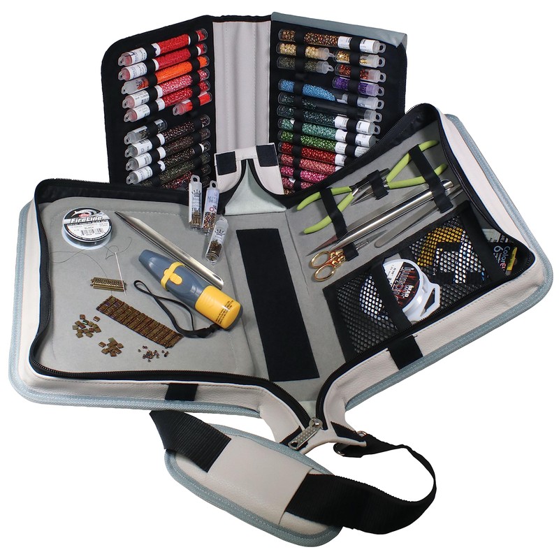 The Beadsmith Voyager Work Board Case, Storage and Organizer for