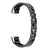 Stainless Steel Bracelet Women Inlay Rhinestones Wristband Wrist Decoration for