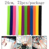 144 Pieces Spoke Skins Spoke Covers Plastic Bicycle Spoke Skins