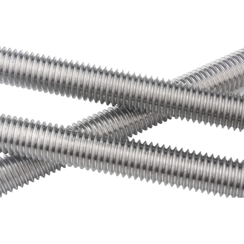 CONPHERON Threaded Rod 304 Stainless Steel Fully Threaded Bar Stud