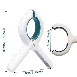 Towel Clips for Beach Chair 6Pcs Large Sun Loungers Towel Clips Strong Grip Clothes Pegs Non-Slip Towel Pegs for Sun Lounger Washing Line Laundry Pool Chairs Sunbeds (Blue)