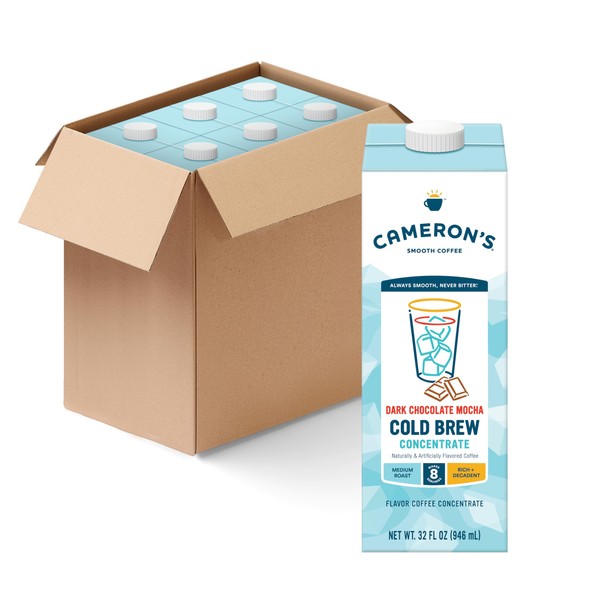 Cameron's Coffee Cold Brew Coffee Concentrate, Dark Chocolate Mocha, Smooth