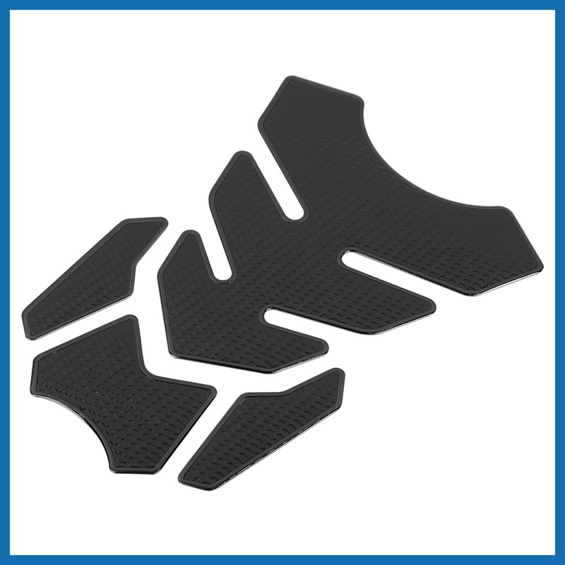 A ABSOPRO Motorcycle Fuel Tank Protector 3D PVC Rubber Pad