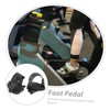 KICHOUSE 2pcs Lightweight Exercise Bike Pedals Straps Replacement Platform Pedals
