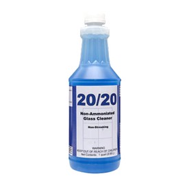 DETCO 20-20 Non-Streaking, Non-Ammoniated Glass Cleaner
