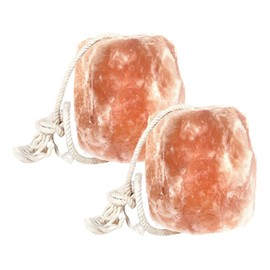 Pearl Organic Horse Salt Lick 6lb on Rope for Horse