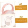 6 Pcs Pacifier Box Travel Container Pacifier Case Holder Pacifier