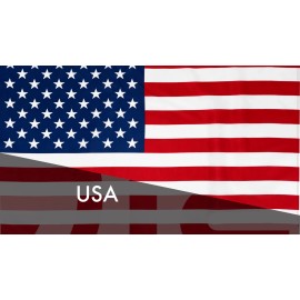 G128 NEW G128 USA Flag 5-Pack 3x5 FT, American, Printed Polyester