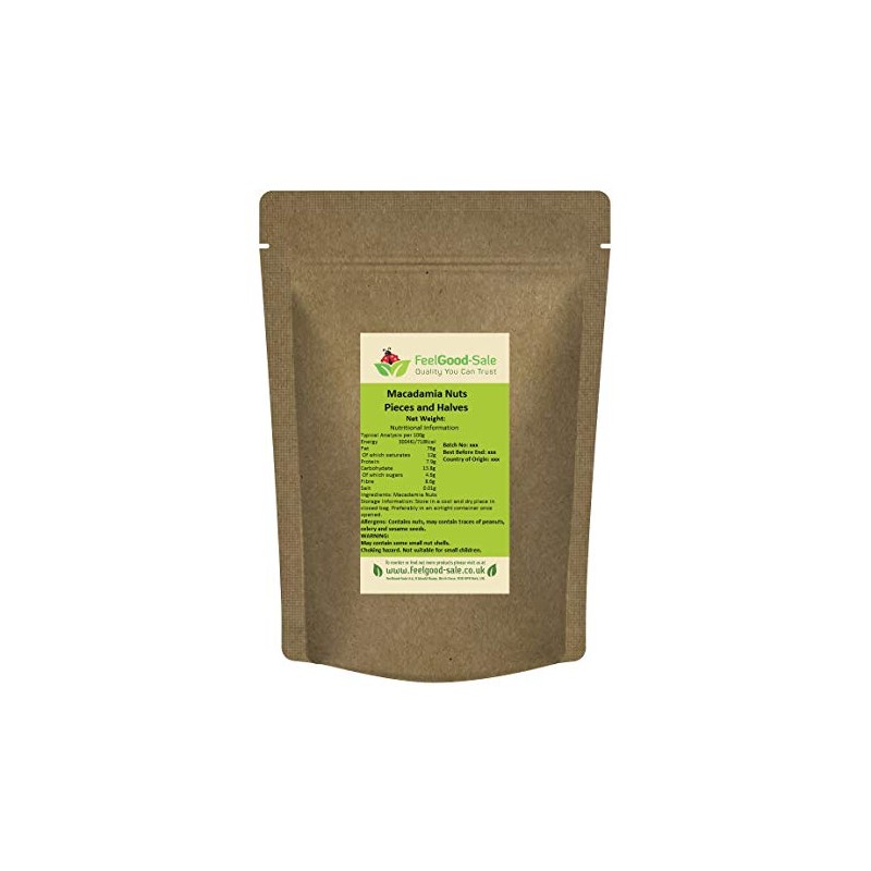 500g New Season Macadamia Halves Non GMO No Irradiation