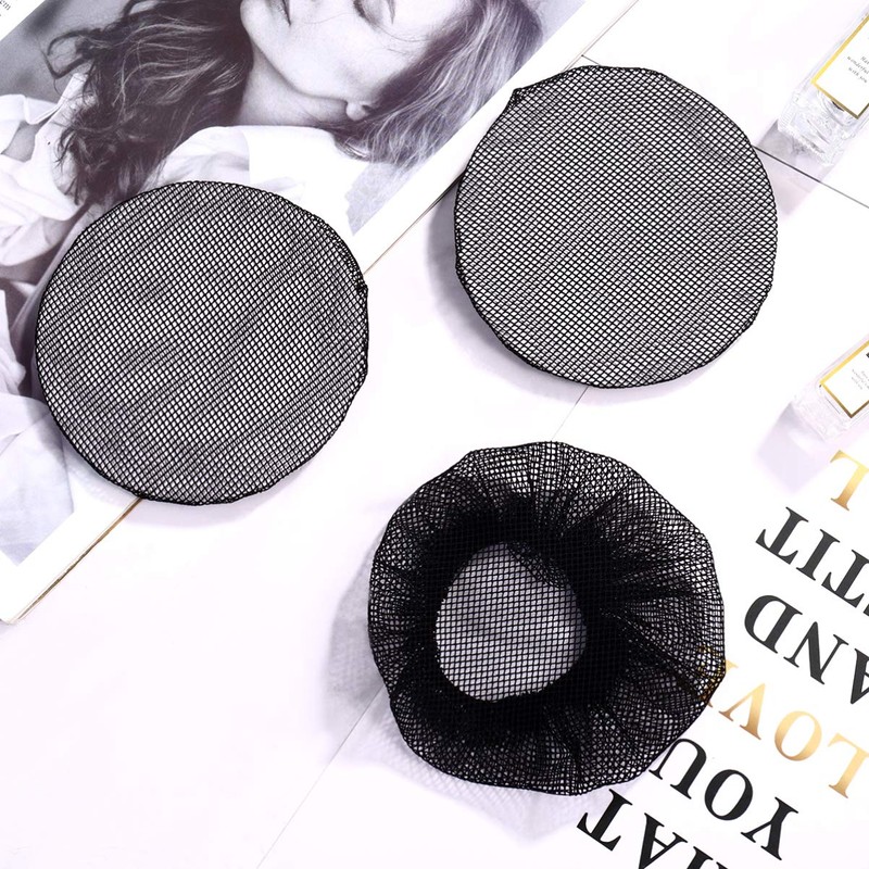 KESYOO Hair Net Bun Net Stylish Ballet Chignon Net Fine