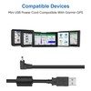 Charger Cable for Garmin GPS,(6Ft 18AWG) Thicker Shielded Mini USB