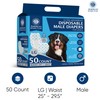 American Kennel Club Male Dog Wrap, Disposable Diapers with Wetness