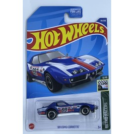 Hot Wheels 2022 - '69 Copo Corvette - Blue - Retro Racers 6/10