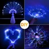 Micacorn Fireworks Fairy Lights, 4 Pack Hanging USB Fireworks Lights