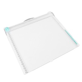 Craft Paper Trimmer and Scoring Board, 36x34cm Craft Paper Cutter and Folding Scorer, Scale Paper Cutter Score Board, Paper Trim Cutter Score Board Scoring Tool