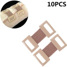 10 Pcs Skin Color Elastic Bandage Clips, Bandage Wrap Clips Stretch Metal Clips, Ace Bandage, Large Bandaids, Replaceable Wrap Clips Adhesive Bandages, Bandages and Bandaging Supplies
