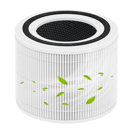 Core 300 Replacement Filter for Levoit Air Purifier Core 300-P and Core 300S-P, 1 Pack 3-in-1 H13 True HEPA Replacement Filter, Compared to Part # Core 300-RF