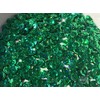Sequins 8mm 1000/Pkg Crazy Dots Finish Emerald Green