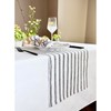 Solino Home Stripe Linen Table Runner 108 Inches Long -