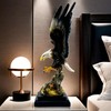 16.9 Inch Large Bald Eagle Statue Resin Sculpture Frgurine Gift
