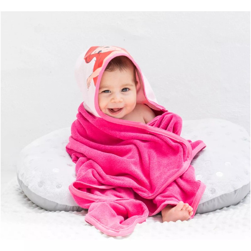 Chiqui Mundo Toalla Bebe Princesas Ariel 75 X 90 Chiquimundo