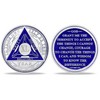 40 Year Original Triangle Sobriety Coin Set | Silver Roman