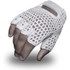Kango Fitness MESH Leather Fingerless Weight Lifting Exercise Gym Wheelchair
