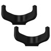 SOTECH Bill Double Hooks Matt Black 72.5 x 29 x