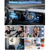 SOAMOEU Vacuum Suction Magnetic Phone Holder, 2025 Upgraded Magnetic Car