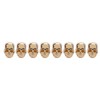 200 Sets Skull Rivets Gothic Style Beautiful Fashionable Skull Stud