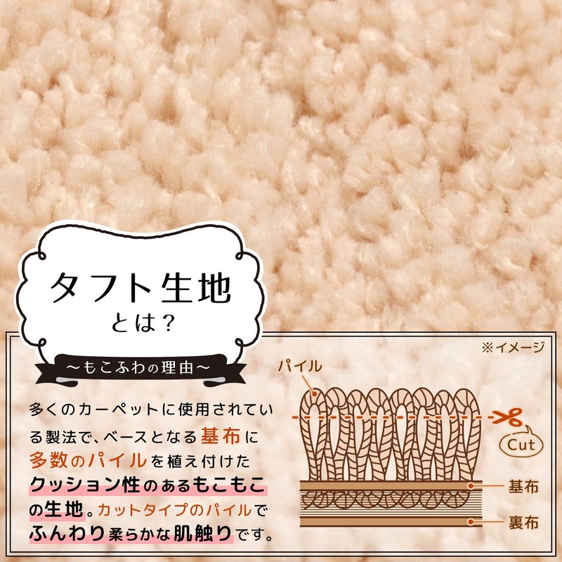 Lec Pita Q B00319 Sticky Spruce Sheet Fluffy Tuft Fabric