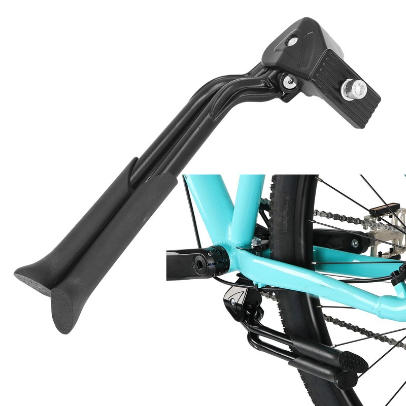 SPYMINNPOO Bike Kickstand, Cent Mount Double Leg Bike Kickstand with