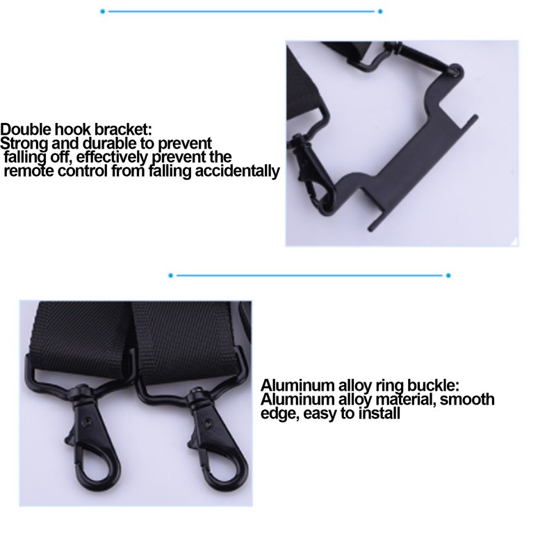 Double Hook Lanyard 79cm Widened and Thickened Remote Controller Lanyard