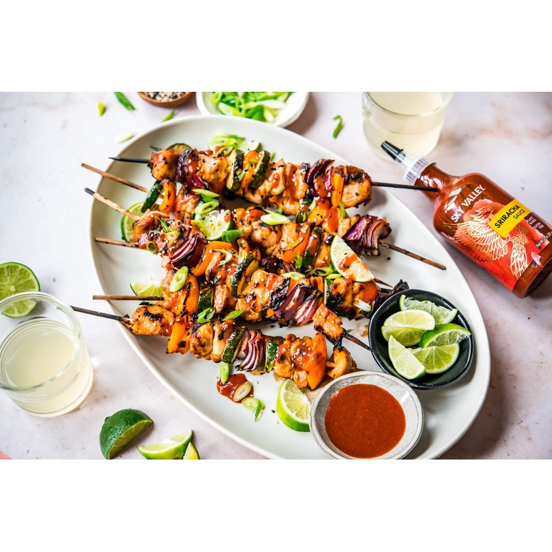 Sky Valley Sriracha Sauce - Hot Sauce, Made with Red