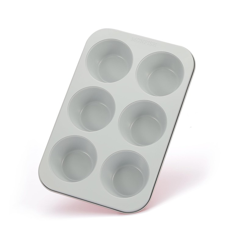 Jumbo Muffin Pan-Large Cupcake Pan Non Stick 6 cup 3.5x1.77