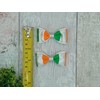Pack Of 2 Hand-Made Small Ireland Irish National Flag Inspired