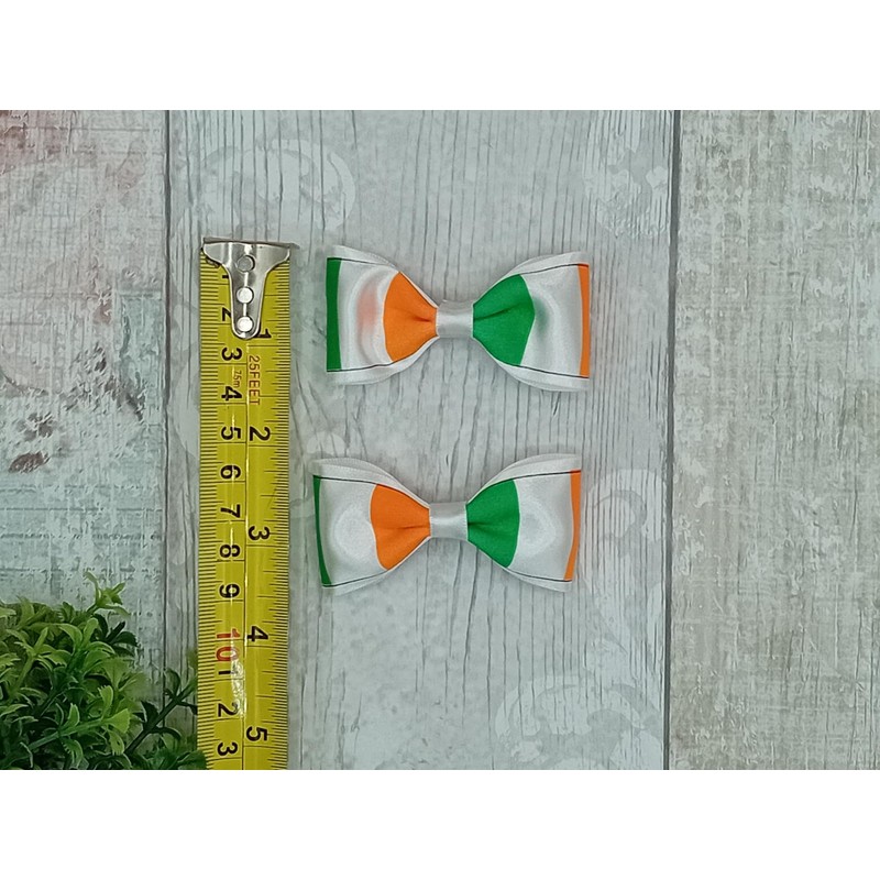 Pack Of 2 Hand-Made Small Ireland Irish National Flag Inspired