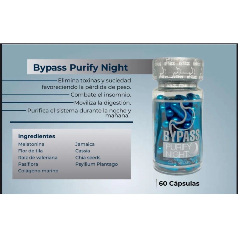 Passelect Purify Night Cápsulas Día Noche