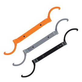 Cryfokt Locknut Wrench Set, 1 2 3 4 1 Inch, Excellent Alloy Steel Material, Compact Lightweight, Multiple Sizes, Handle Design Spanner Wrench Set Conduit Lockout Wrench