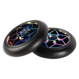 Tiardey Pack of 2 110mm Scooter Wheels Aluminium Core Wheel for Stunt Scooter Wheels