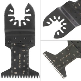 kimllier 60Pcs Oscillating Tool Blade, Multi Tool Blades Oscillating Saw Blades Accessories Fit for Cutting Wood Plastic Soft Metal