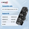 Master Power Window Switch 8+13 Pins, Replacement for 2011-2016 Dodge