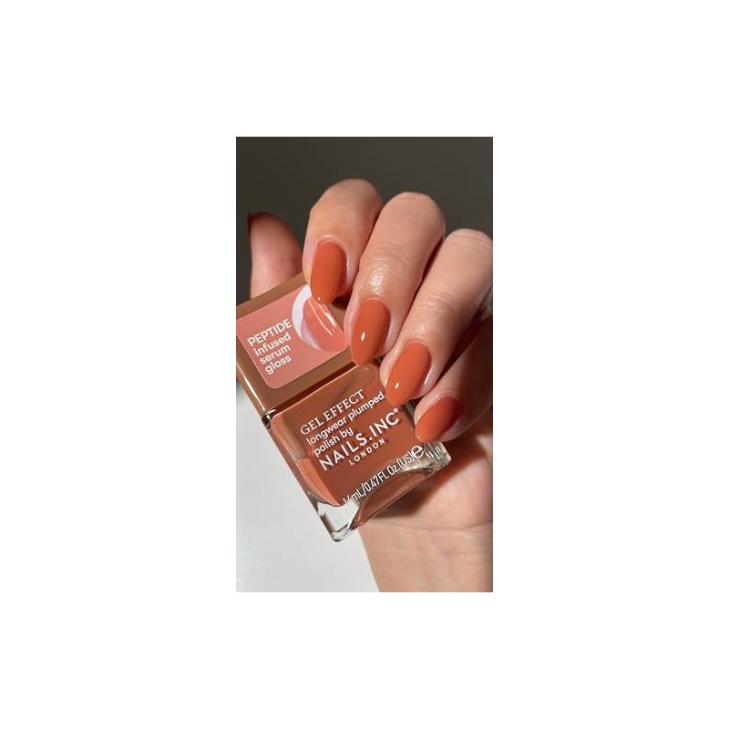 Nails.INC Gel Effect Plump & Glow 8-Pc Peptide Nail Polish